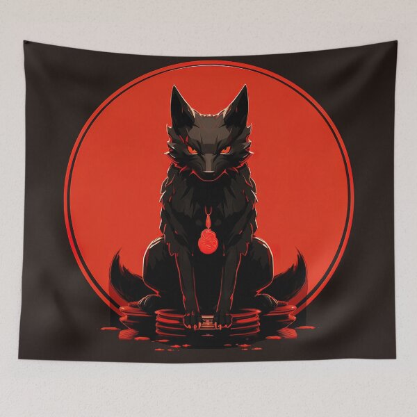 Item preview, Inari | Red minimalism designed and sold by ComicsFactory.