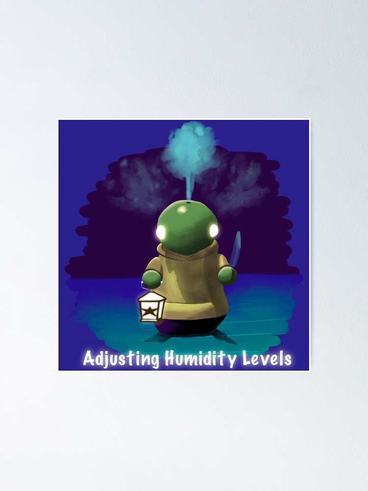 Tonberry humidifier in the Haunted Hotel- ff7 Rebirth | Poster