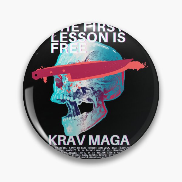 Item preview, The First Lesson is FREE - Krav Maga designed and sold by printthisslogan.