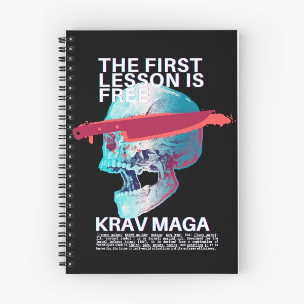 Item preview, The First Lesson is FREE - Krav Maga designed and sold by printthisslogan.