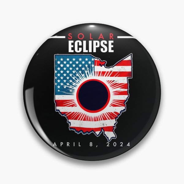 Item preview, Solar Eclipse Ohio April 2024, for astronomers, space fans, Ohio, solar eclipse designed and sold by mwebba2005.