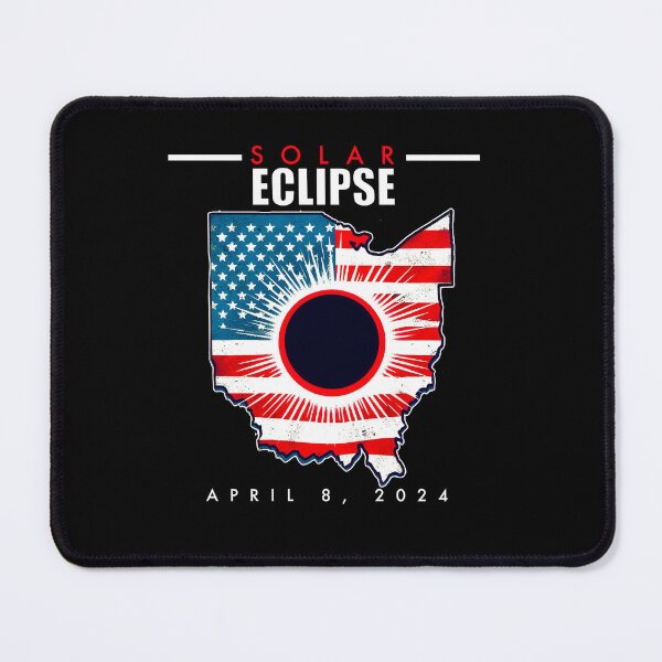 Item preview, Solar Eclipse Ohio April 2024, for astronomers, space fans, Ohio, solar eclipse designed and sold by mwebba2005.