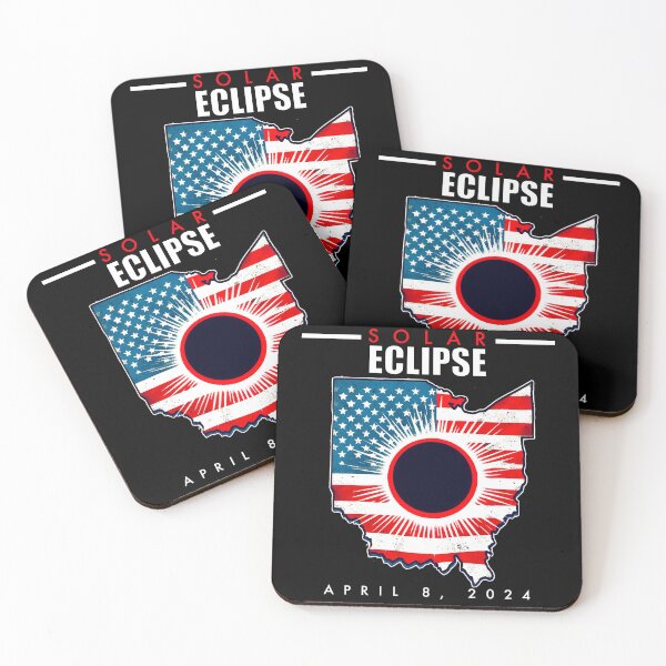 Item preview, Solar Eclipse Ohio April 2024, for astronomers, space fans, Ohio, solar eclipse designed and sold by mwebba2005.