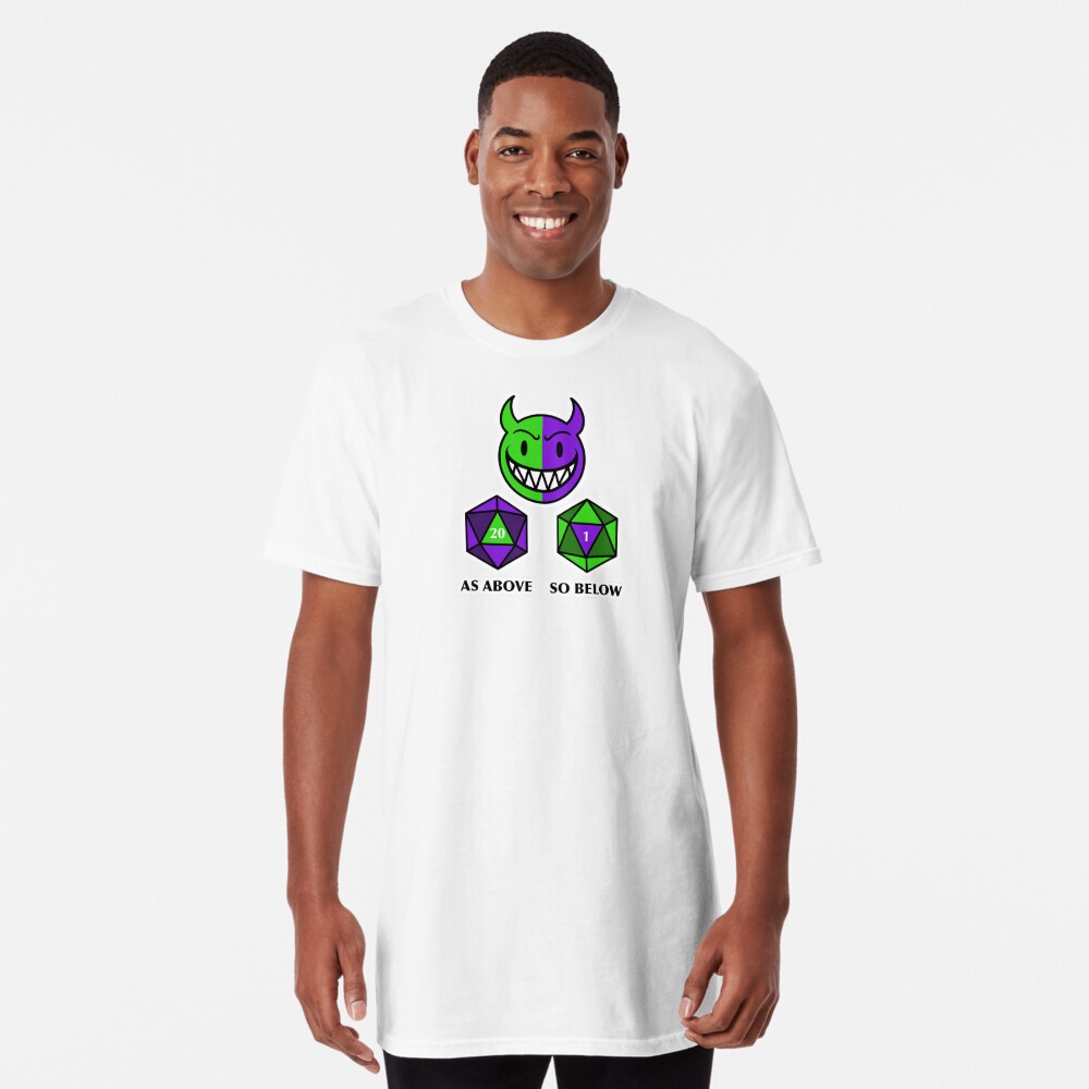Aperçu de l'œuvre T-shirt long créée et vendue par EnviableIza.