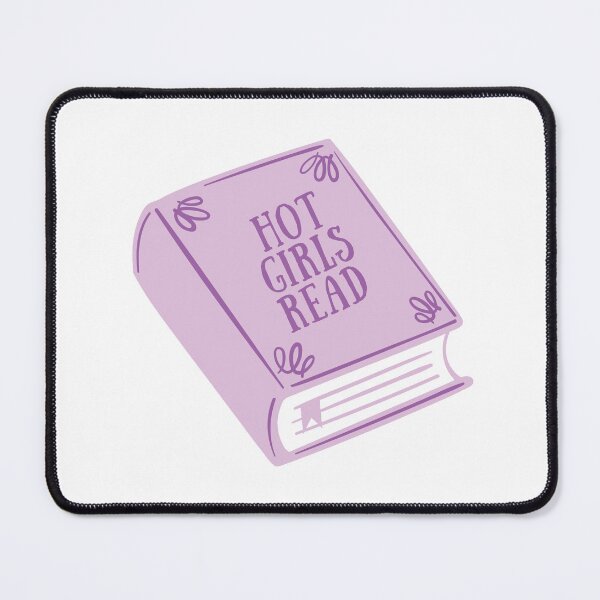 Item preview, Purple Hot Girls Read Book Cover designed and sold by AlliMarieArt.