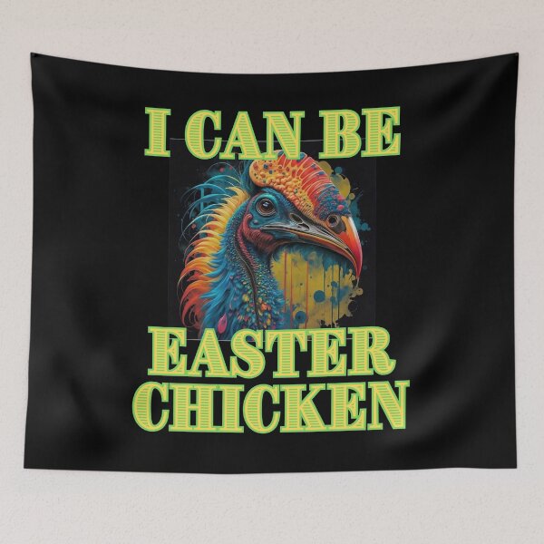 Item preview, Cassowary say i can be easter chicken happy funny gifts for australian easter designed and sold by thankful-loco.