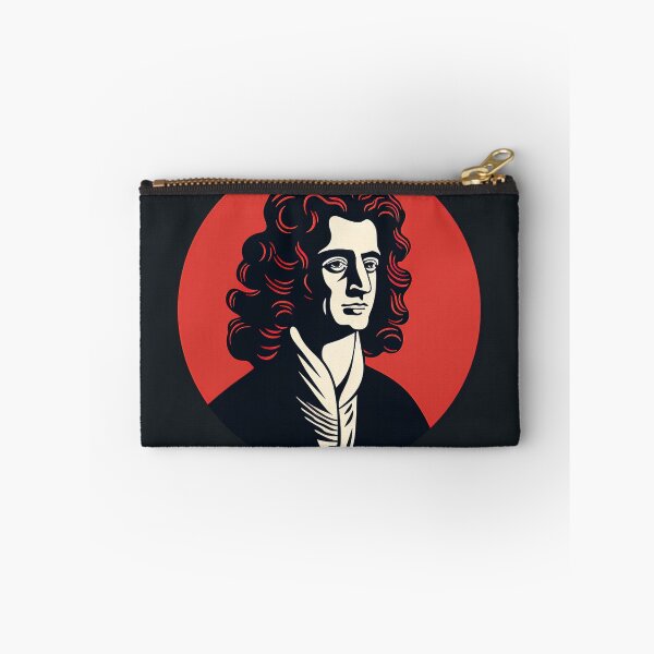 Item preview, Isaac Newton | Red minimalism designed and sold by ComicsFactory.
