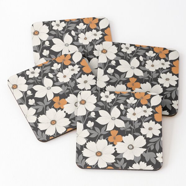Item preview, Black White Flower Pattern Spring Aesthetic Marguerite Blasingame Jan Berenstain designed and sold by SMARTKIT  DESIGNAGENCY.