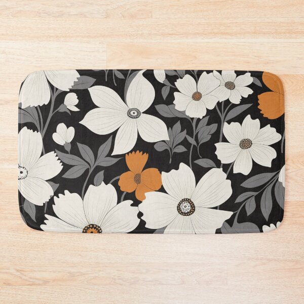 Item preview, Black White Flower Pattern Spring Aesthetic Marguerite Blasingame Jan Berenstain designed and sold by SMARTKIT  DESIGNAGENCY.