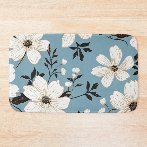 Item preview, Black White Flower Pattern Spring Aesthetic Marguerite Blasingame Jan Berenstain designed and sold by SMARTKIT  DESIGNAGENCY.