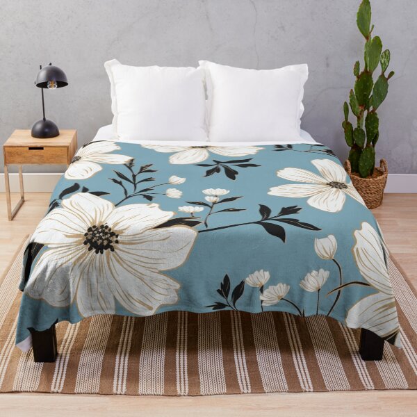 Item preview, Black White Flower Pattern Spring Aesthetic Marguerite Blasingame Jan Berenstain designed and sold by SMARTKIT DESIGNAGENCY.