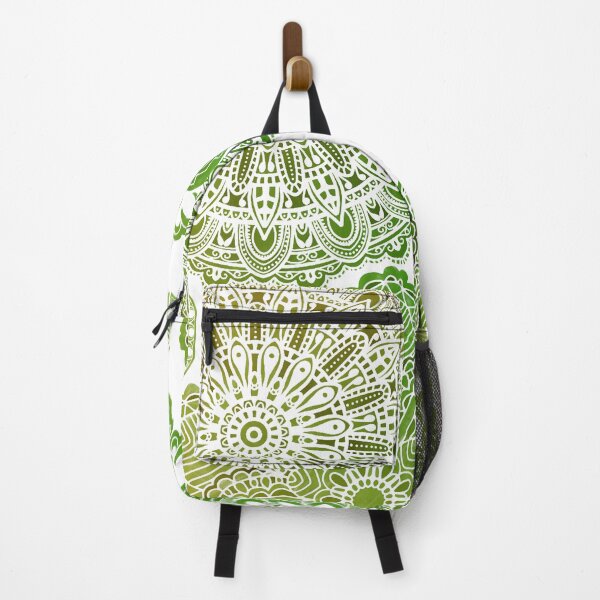 Item preview, Celestial Harmony Flower Mandala in Green designed and sold by NoaaDesign.