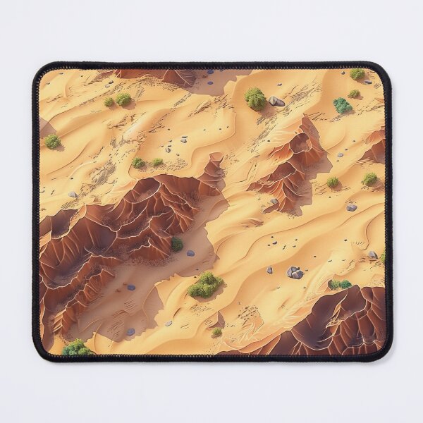 Item preview, sandy rocky desert designed and sold by PricklyPeanut.