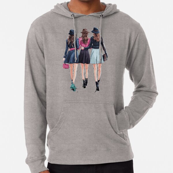 Sudaderas Tres Mejores Amigas Para Siempre Redbubble