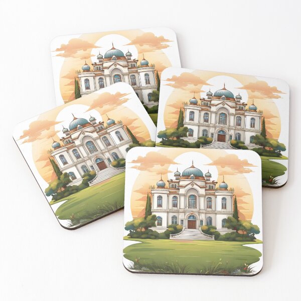 Item preview, Mystic Palace at Sunset designed and sold by ArtistryTouch.