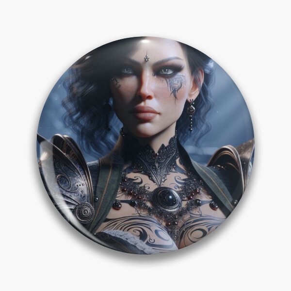 Item preview, Mujer guerrera oscura designed and sold by Poundcakerulez.