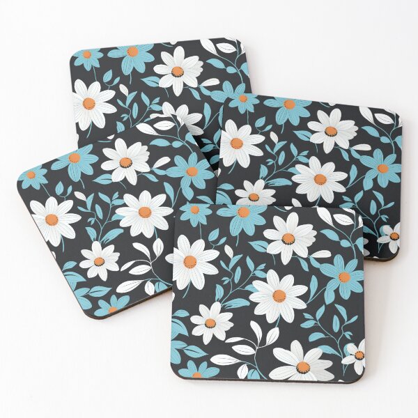Item preview, Black White Flower Pattern Spring Aesthetic Marguerite Blasingame Jan Berenstain designed and sold by SMARTKIT  DESIGNAGENCY.