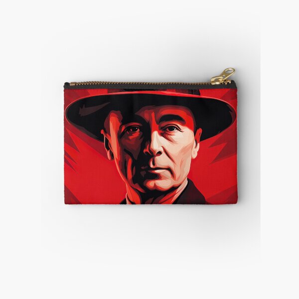 Item preview, J. Robert Oppenheimer | Red minimalism designed and sold by ComicsFactory.