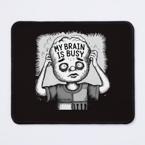Item preview, My brain is busy - comix designed and sold by Endless Projects.