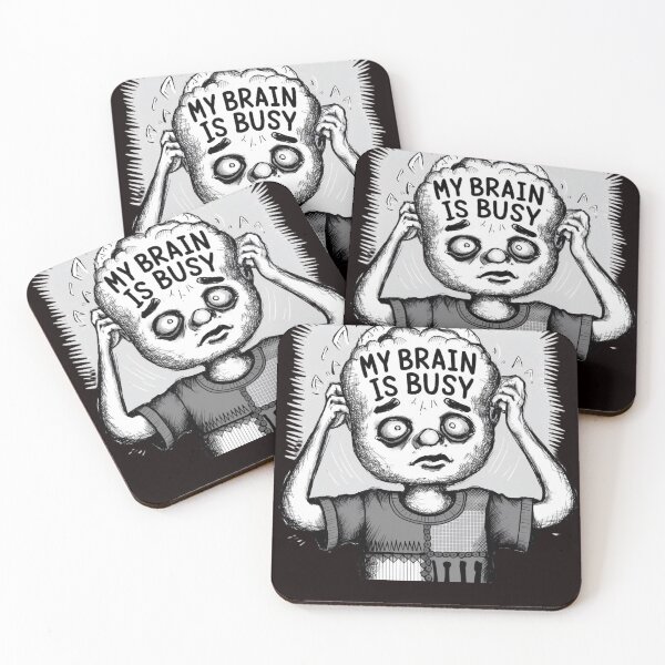 Item preview, My brain is busy - comix designed and sold by Endless Projects.