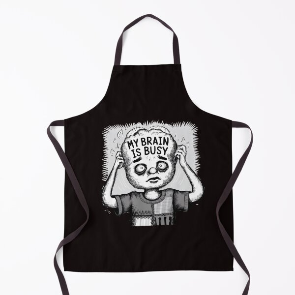 Item preview, My brain is busy - comix designed and sold by Endless Projects.