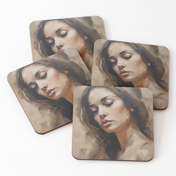 Item preview, Tara - Watercolor Portraits: Contemporary Female Art designed and sold by BPMagic.