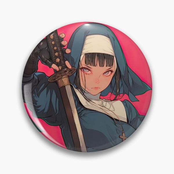 Item preview, Samurai nun designed and sold by TheOosh.