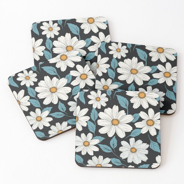 Item preview, Black White Flower Pattern Spring Aesthetic Marguerite Blasingame Jan Berenstain designed and sold by SMARTKIT  DESIGNAGENCY.