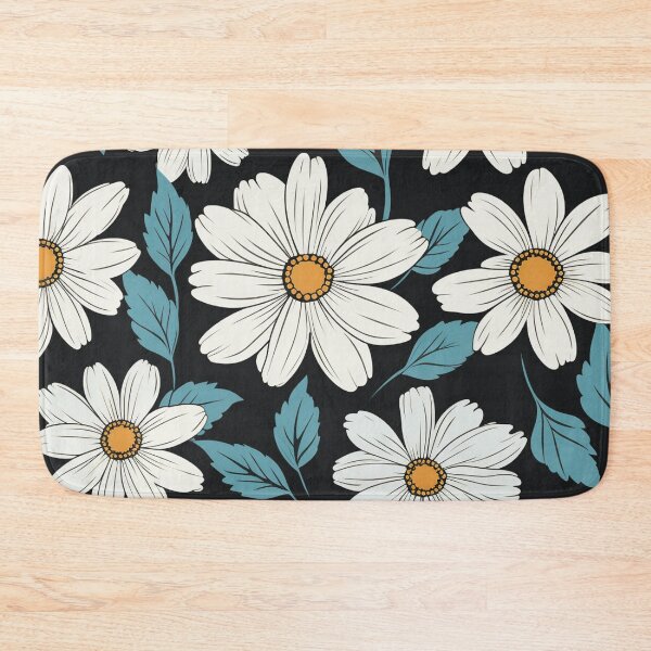 Item preview, Black White Flower Pattern Spring Aesthetic Marguerite Blasingame Jan Berenstain designed and sold by SMARTKIT  DESIGNAGENCY.