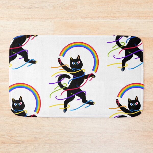 Item preview, Cat and rainbow designed and sold by noico.