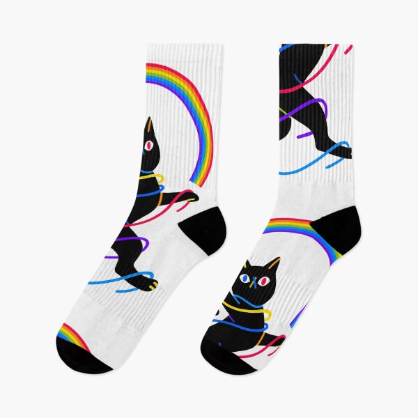 Item preview, Cat and rainbow designed and sold by noico.