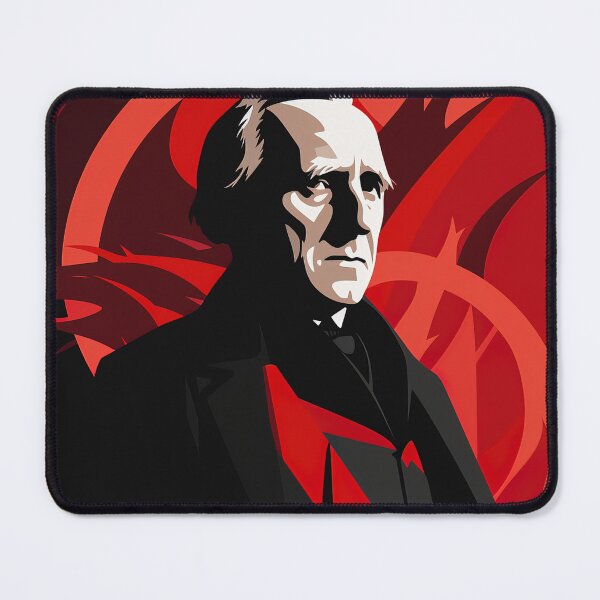 Item preview, J.R.R. Tolkien | Red minimalism designed and sold by ComicsFactory.