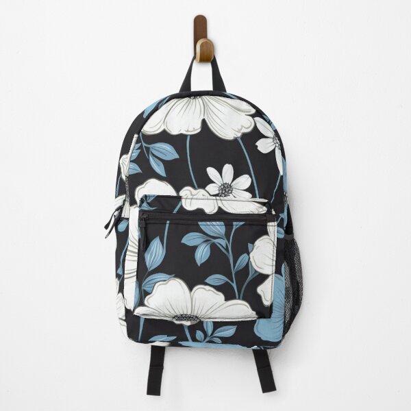 Item preview, Black White Flower Pattern Spring Aesthetic Marguerite Blasingame Jan Berenstain designed and sold by SMARTKIT DESIGNAGENCY.