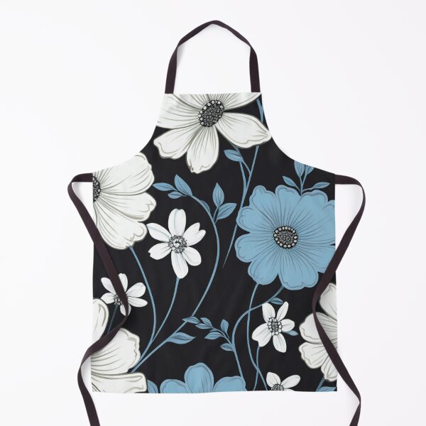 Item preview, Black White Flower Pattern Spring Aesthetic Marguerite Blasingame Jan Berenstain designed and sold by SMARTKIT  DESIGNAGENCY.