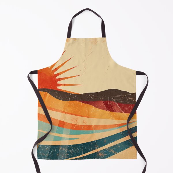 Item preview, retro sunrise designed and sold by PricklyPeanut.