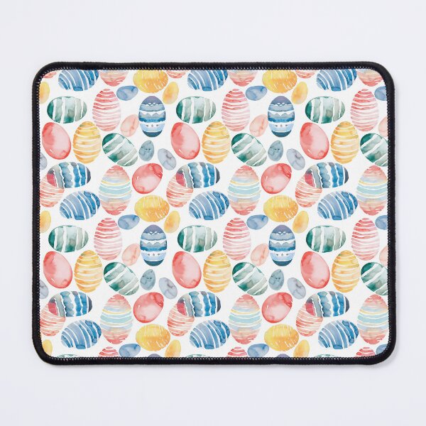 Item preview, watercolor Easter egg pattern designed and sold by Bluecat93.