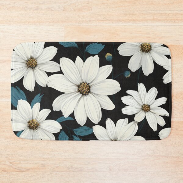 Item preview, Black White Flower Pattern Spring Aesthetic Marguerite Blasingame Jan Berenstain designed and sold by SMARTKIT  DESIGNAGENCY.