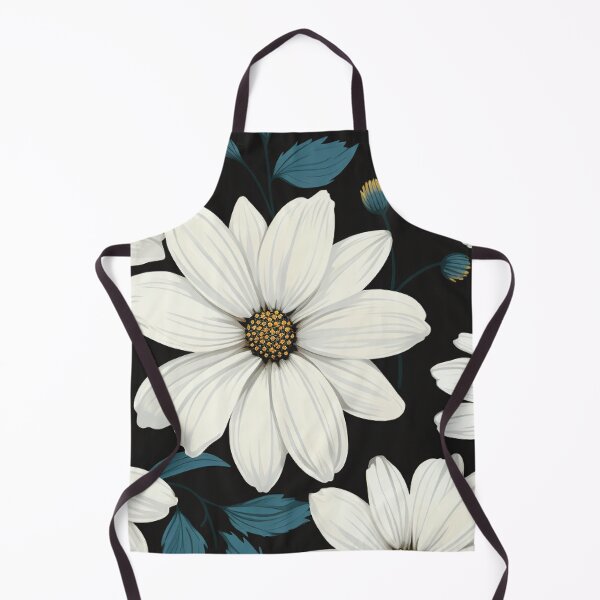 Item preview, Black White Flower Pattern Spring Aesthetic Marguerite Blasingame Jan Berenstain designed and sold by SMARTKIT  DESIGNAGENCY.