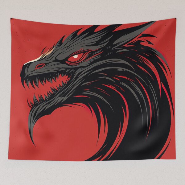 Item preview, Jabberwocky | Red minimalism designed and sold by ComicsFactory.