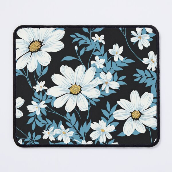 Item preview, Black White Flower Pattern Spring Aesthetic Marguerite Blasingame Jan Berenstain designed and sold by SMARTKIT DESIGNAGENCY.