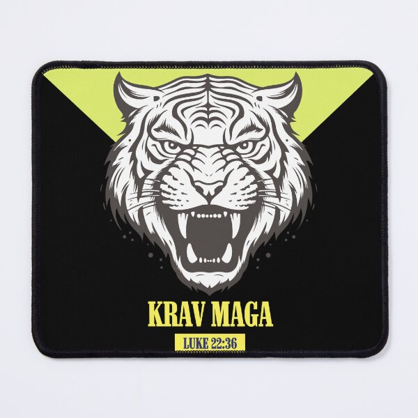 Item preview, Krav Maga Tiger - Lime designed and sold by printthisslogan.