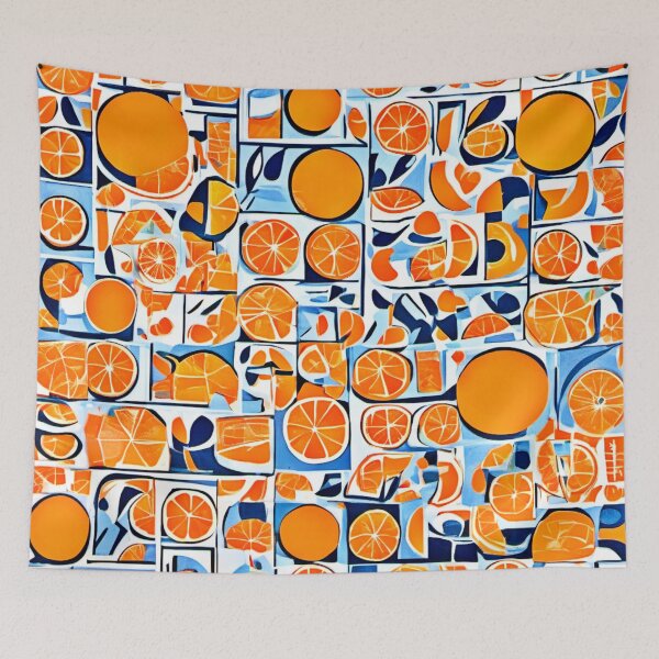 Item preview, Dadaist Orange Art designed and sold by Health And Fitness Posts e-Store.