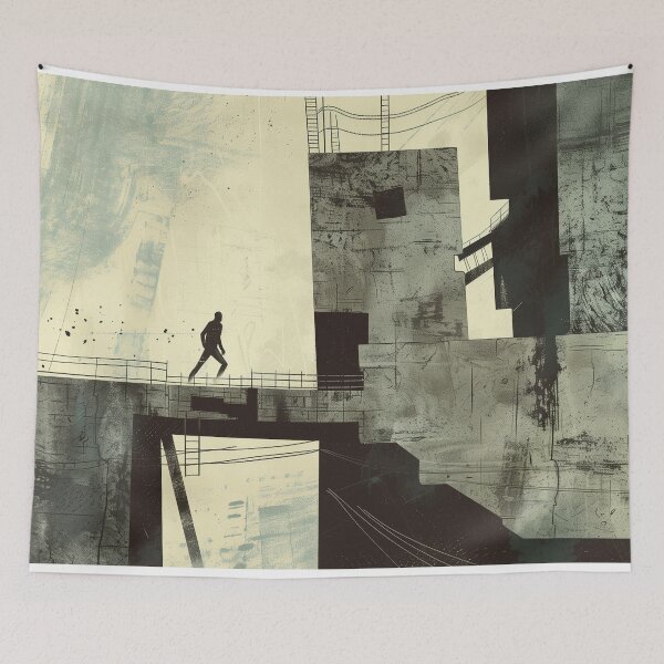 Item preview, concrete jungle designed and sold by PricklyPeanut.