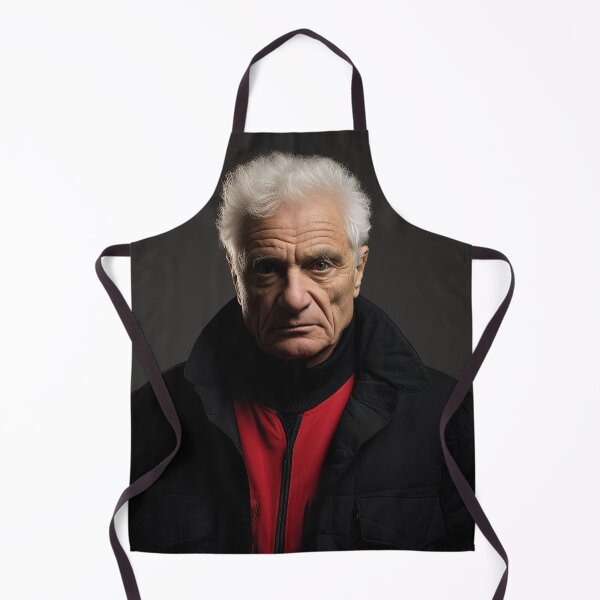 Item preview, Jacques Derrida | Red minimalism designed and sold by ComicsFactory.