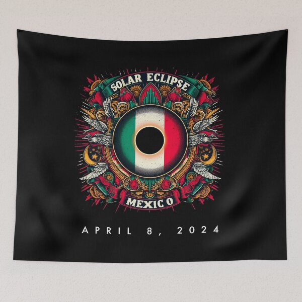 Item preview, Solar Eclipse Mexico April 2024, for astronomers, space fans, Mexico, solar eclipse designed and sold by mwebba2005.
