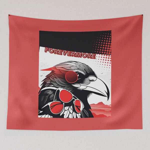 Item preview, Forevermore Raven designed and sold by lifeinspired4u.