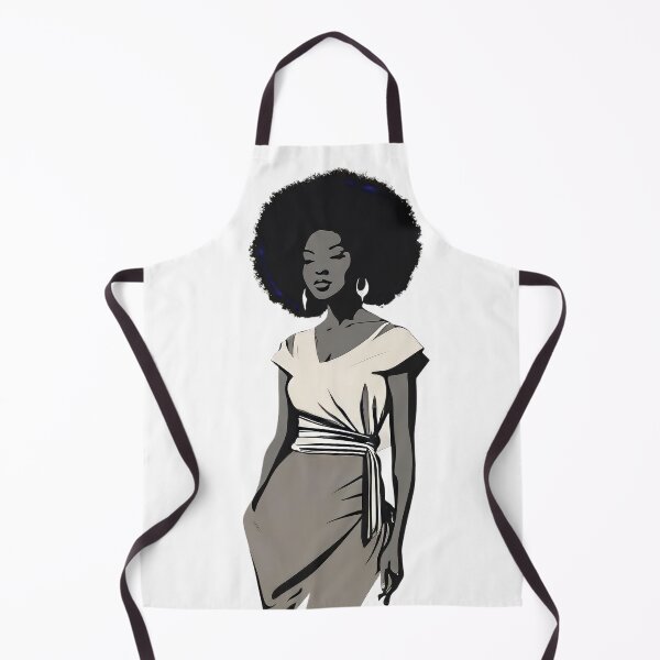 Item preview, Afro Silhouette: Beautiful Woman designed and sold by ZipperDragon88.