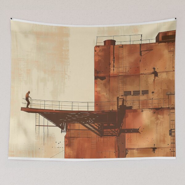 Item preview, concrete jungle designed and sold by PricklyPeanut.