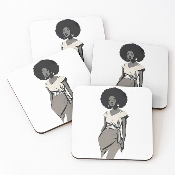 Item preview, Afro Silhouette: Beautiful Woman designed and sold by ZipperDragon88.
