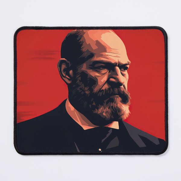 Item preview, James A. Garfield | Red minimalism designed and sold by ComicsFactory.